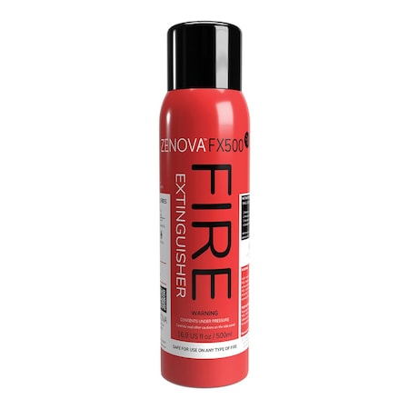 Zenova FX500 Fire Extinguishing Aerosol Spray ZOVFX500